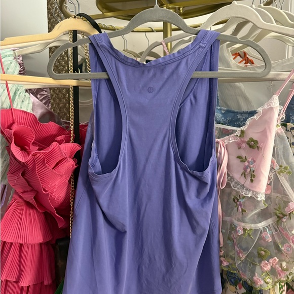 Lululemon Athletica Blue Sleeveless Relaxed Tank Top - Picture 2 of 3